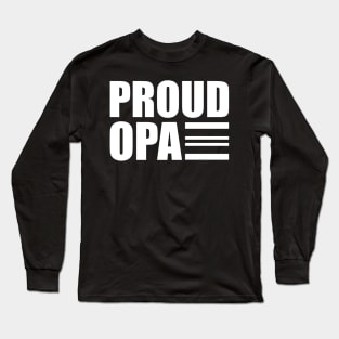 Opa - Proud Opa Long Sleeve T-Shirt